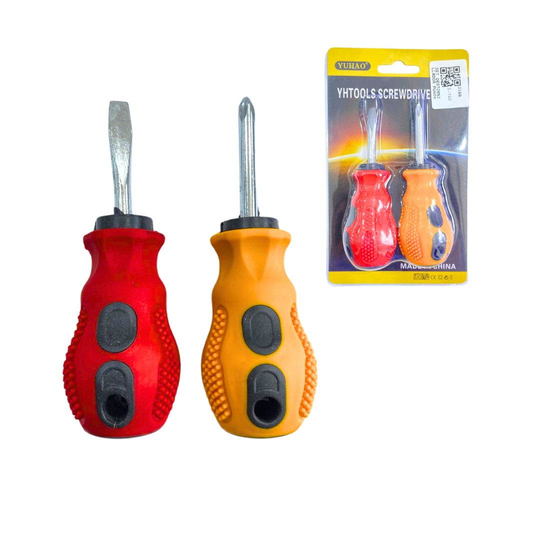 SET DESTORNILLADOR PUÑO*2pcs BMR-3166