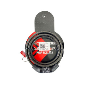 CANDADO DE BICICLETA RINCONTOOLS 7MM*100CM BMR-4710