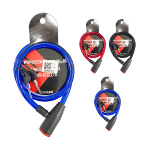 CANDADO DE BICICLETA RINCONTOOLS 11MM*80CM BMR-4711