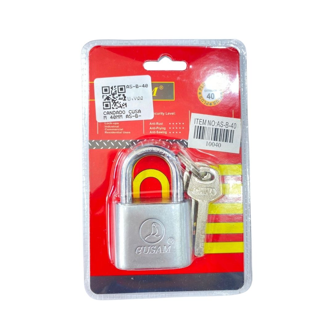 CANDADO CUSAM 40MM AS-B-40