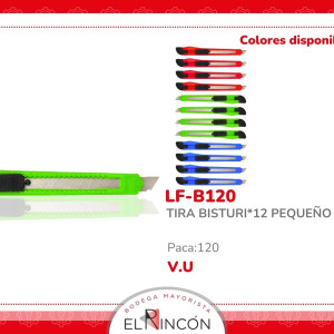 TIRA BISTURI*12 PEQUEÑO 120