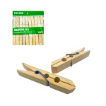 PQTE. GANCHO MADERA 7.1*1.3CM PARA TENDER ROPA BMR-2982