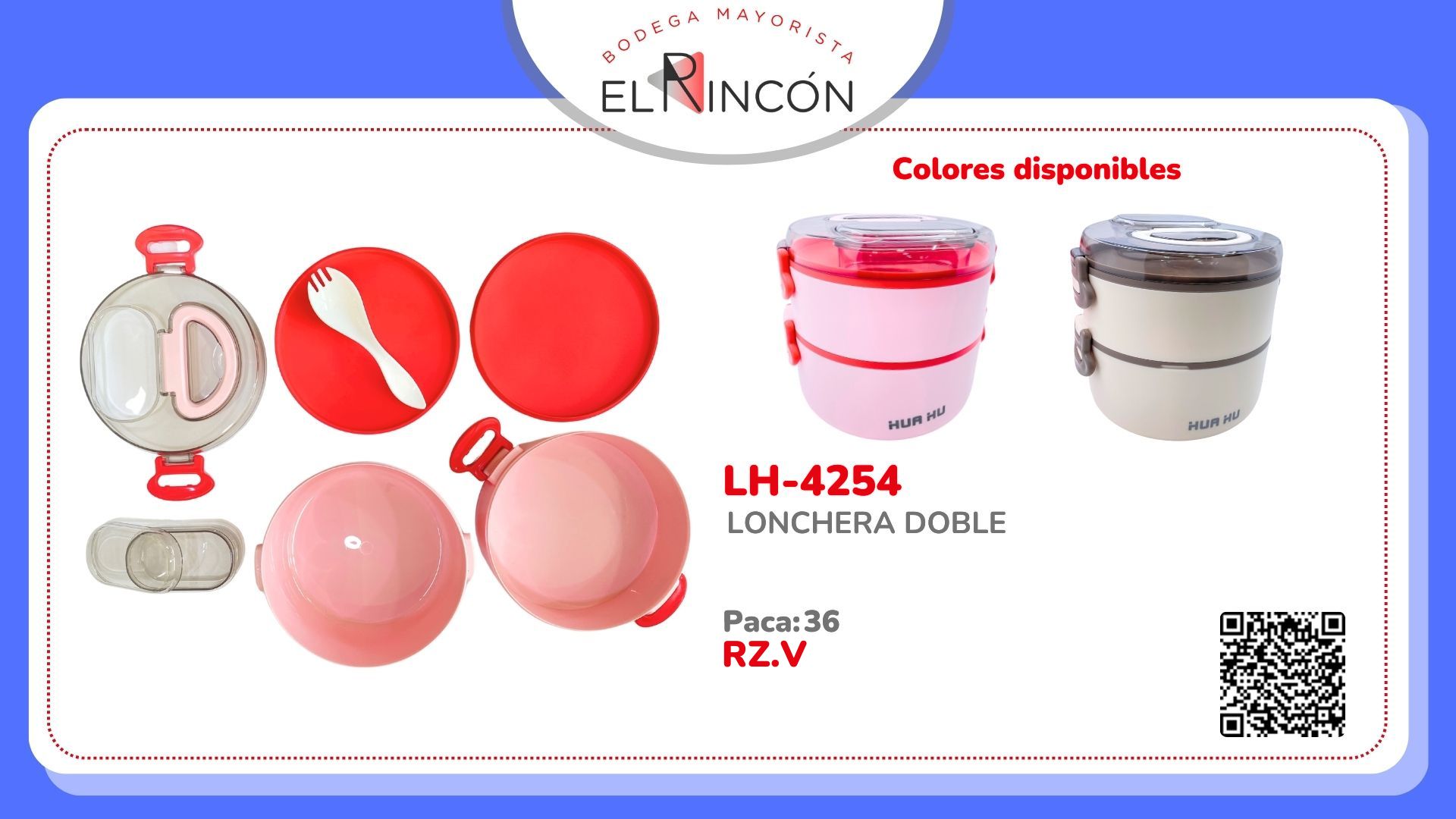 LONCHERA DOBLE BMR-4254