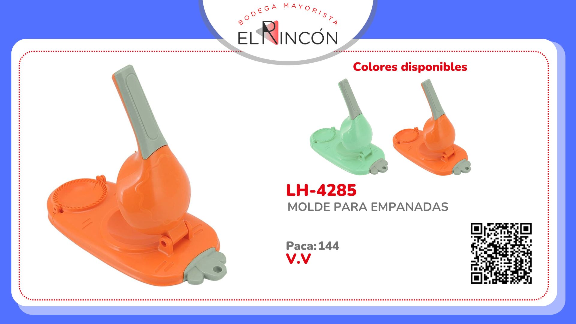 MOLDE PARA EMPANADAS BMR-4285
