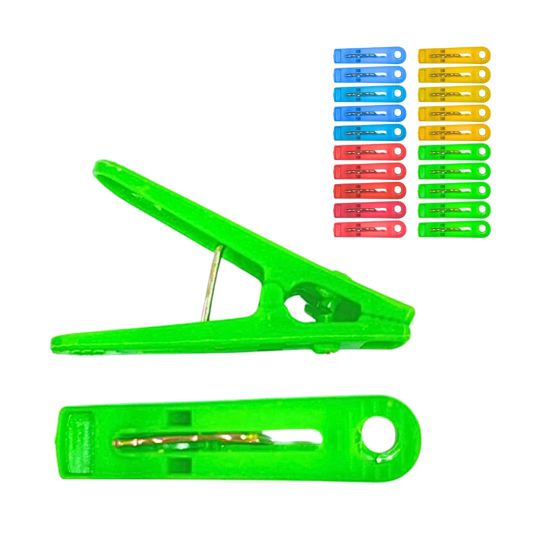 SET DE GANCHOS PARA ROPA *20PCS BMR-4694