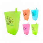 SET VASO PITILLO ESTAMPADO*4pcs 380ML BMR-5605