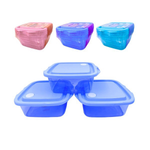 RECIPIENTE *3PCS 13*13CM BMR-6391