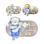 RELOJ ESTAMPADO MUÑECO BMR-6455