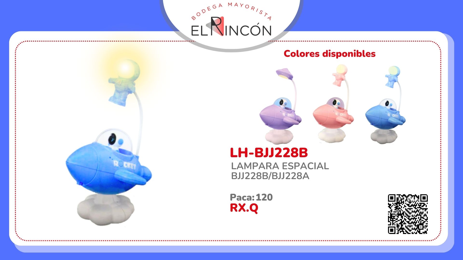 LAMPARA UNICORNIO BJJ168/BJJ158/BJJ148/BJJ138