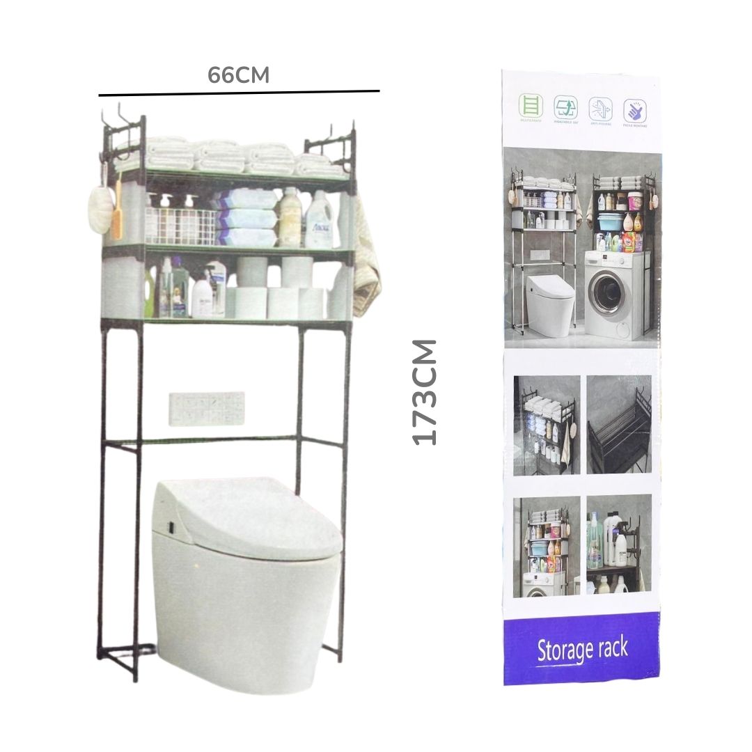 ORGANIZADOR Y ESTANTE PARA BAÑO 66*28*173 DX6603B