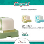 ARENERO PARA GATOS RINPETS BMR-4474