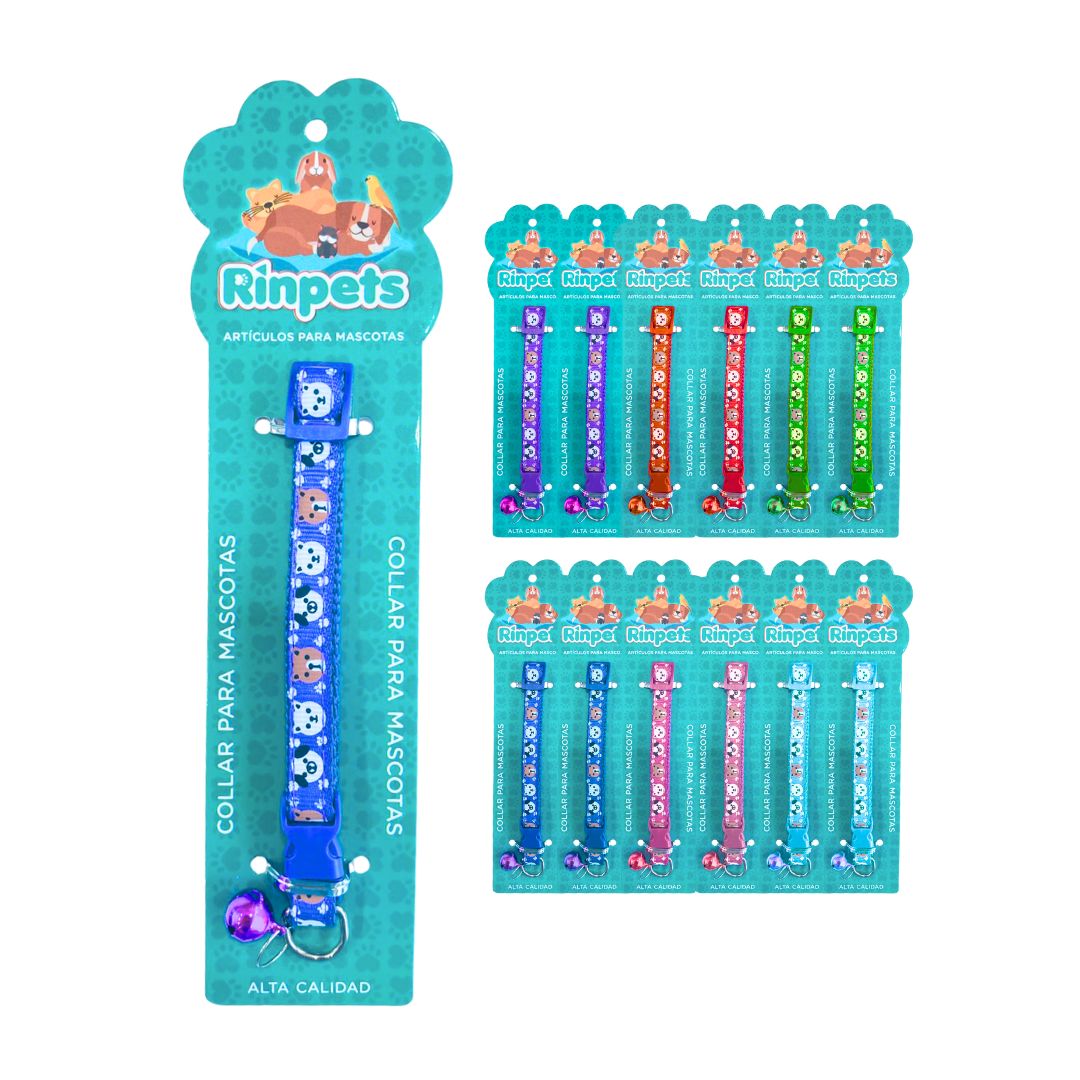 DZ COLLAR ENCARTONADO INDIVIDUAL RINPETS BMR-5138