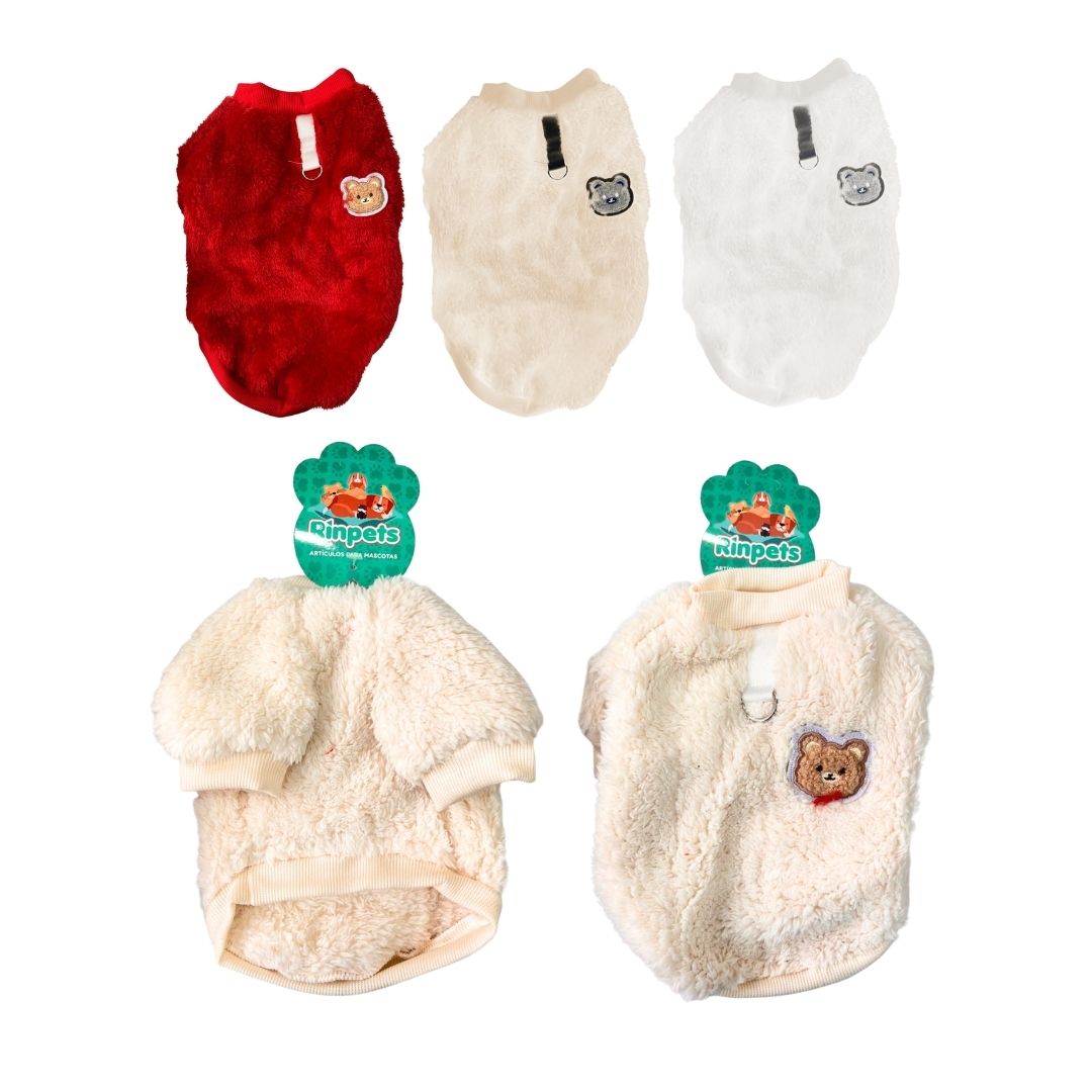 ROPA DE LANA PARA MASCOTA RINPETS S,M,L,XL BMR-5291