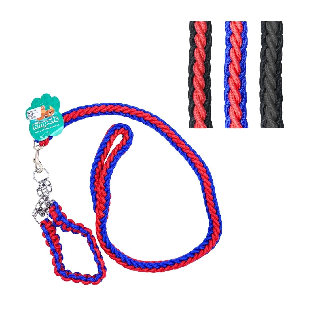 LASO COLLAR PARA MASCOTA RINPETS 2.0CM*1.2MT BMR-5362