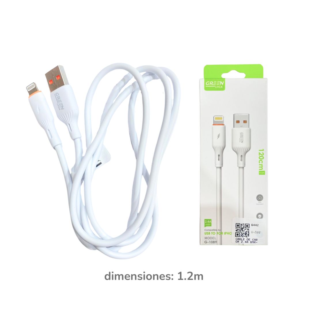 CABLE DE CARGA 2.4A BMR-6442