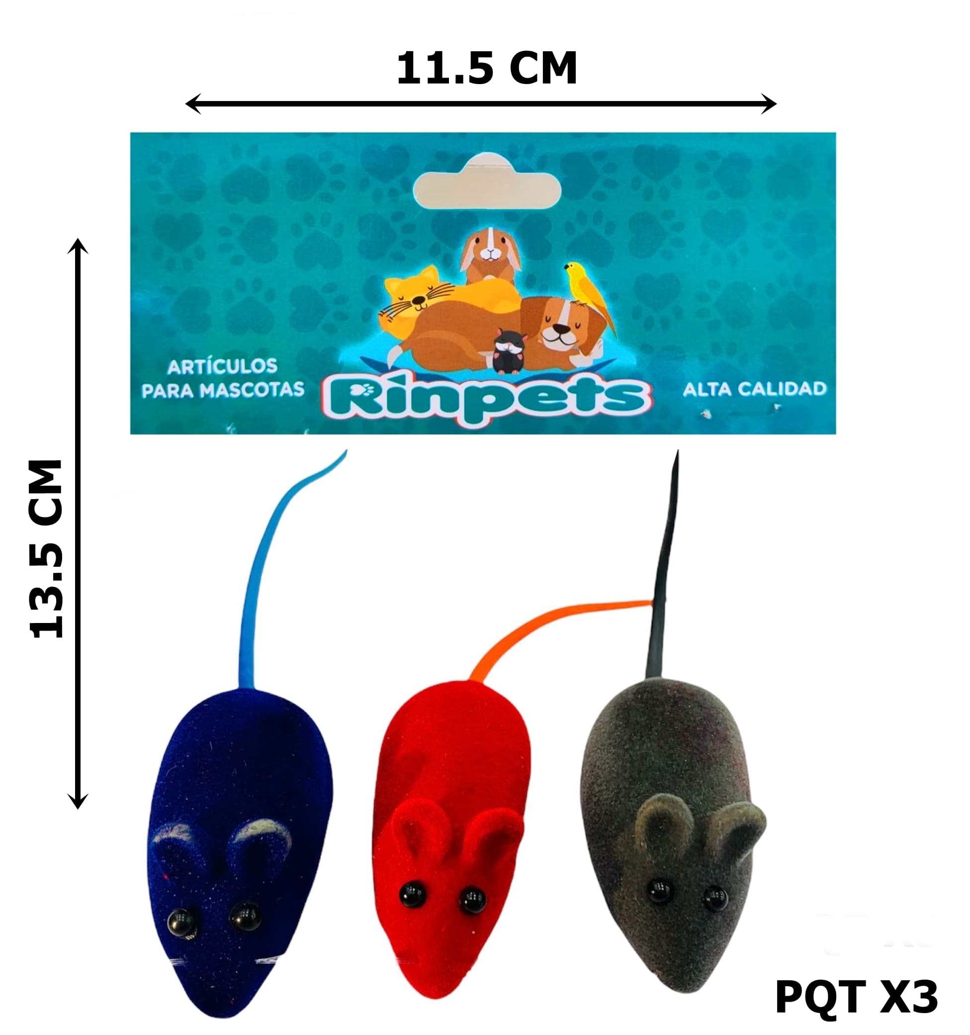 CHILLON MASCOTA RATON X3 BMR-442 (PQTX12)