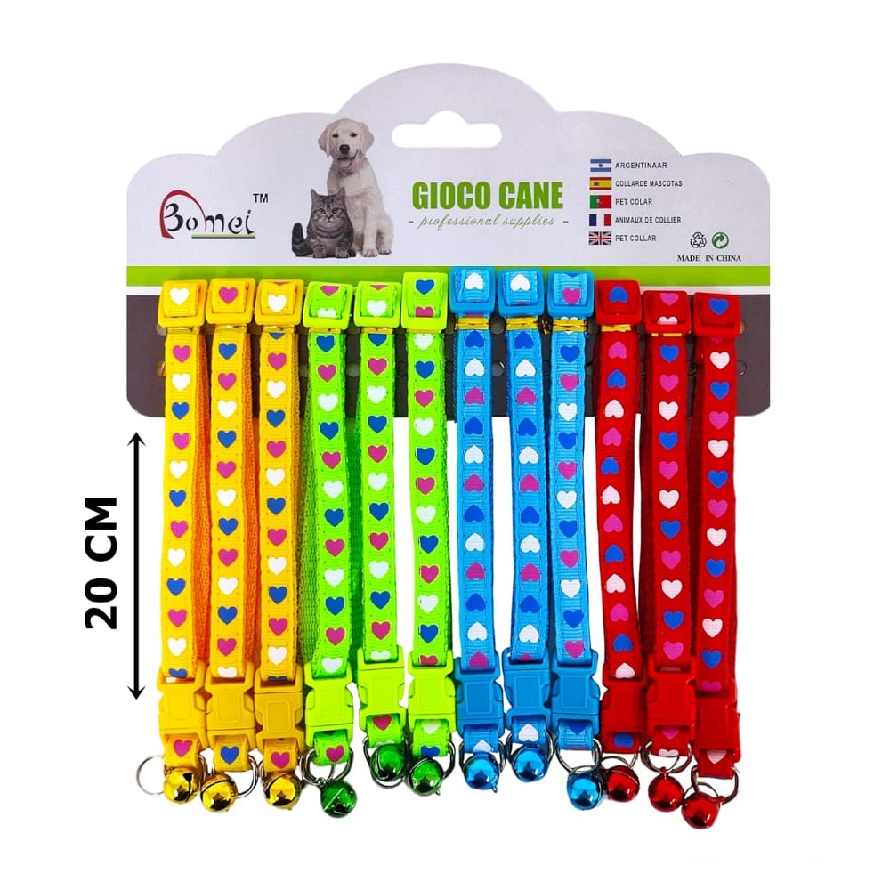 COLLAR CORAZONES ENCARTONADO 14700-06 (CRTX12)