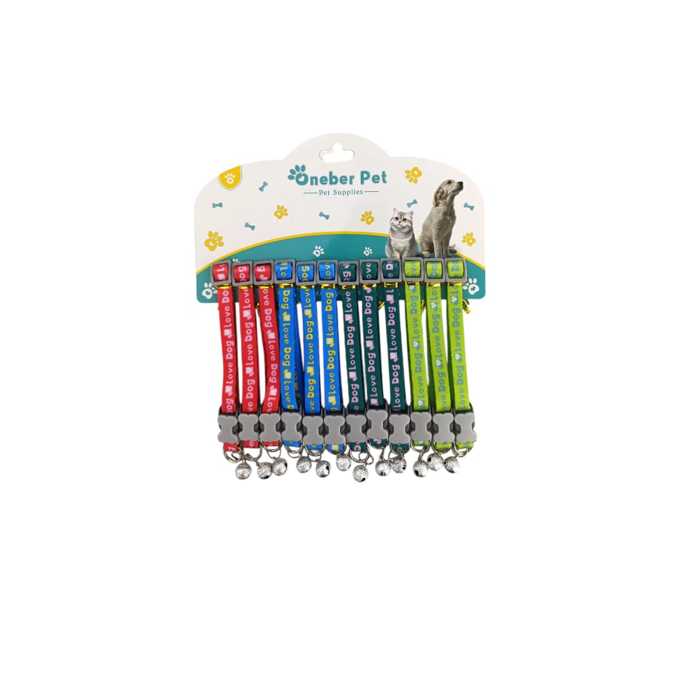 COLLAR MASCOTA ESTAMPADO DK-4319 (CRTN X12)