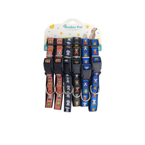 COLLAR PARA MASCOTA ESTAMPADO GD DK-4332 (CRTNX6)