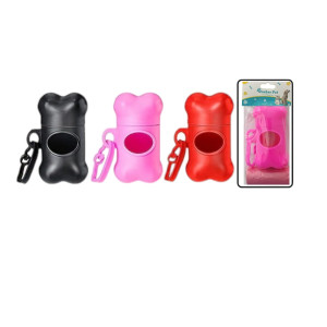 DISPENSADOR+BOLSA MASCOTA COLORES DK-4344