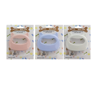 PEINE PARA MASCOTA COLORES PASTEL DK-4395