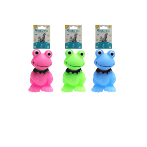 JUGUETE PARA MASCOTA CHILLÓN RANA DK-4415