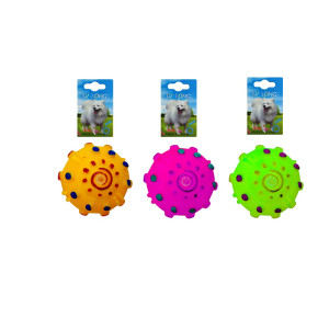 JUGUETE PARA MASCOTA CHILLÓN PELOTA DK-4417 (PQTX12)