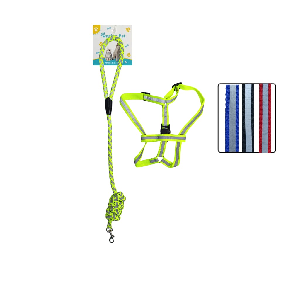 LAZO+ARNES PARA MASCOTA DK-4429
