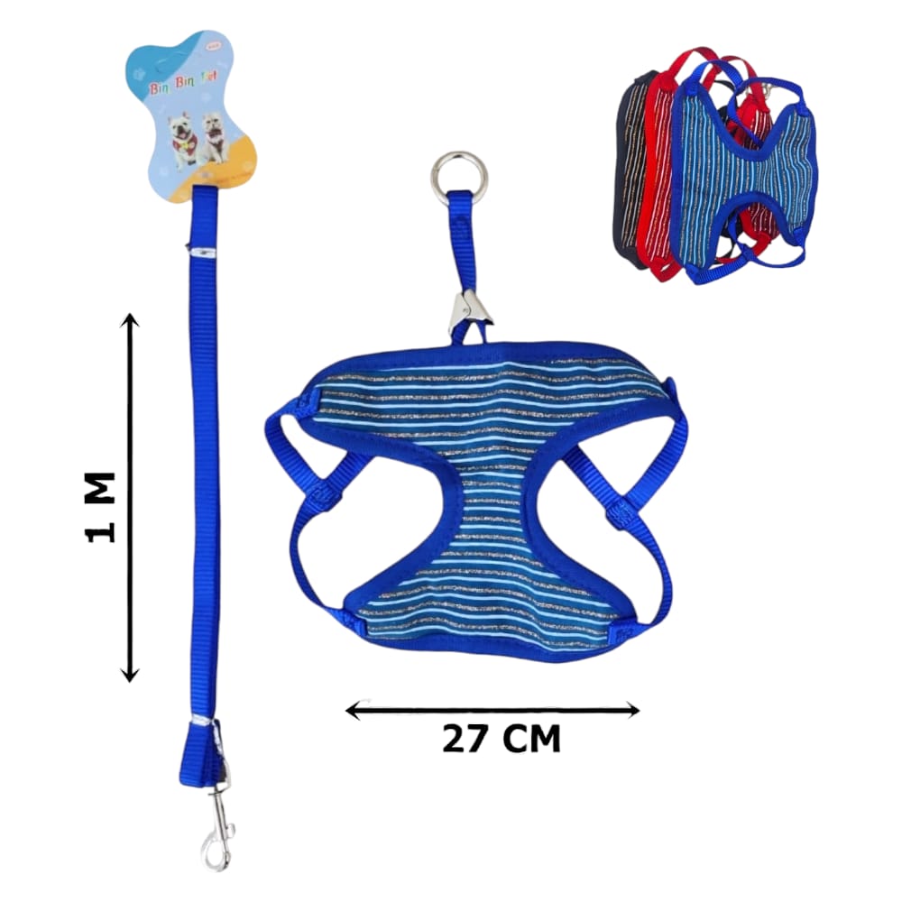 LAZO + PECHERA MASCOTA COLORES DK004-6 (PQTX12)