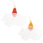 ADORNO CARA PAPA NOEL (PQTX12)