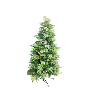 ARBOL NAVIDEÑO CON ADORNOS 150CM 400T