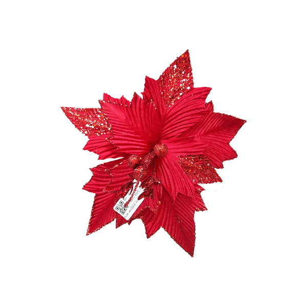 FLOR NAVIDEÑA ROJA 29CM (BJX80)