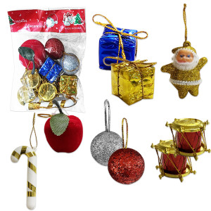 ADORNO NAVIDEÑO SURTIDO X9