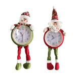 RELOJ MUÑECO NAVIDEÑO