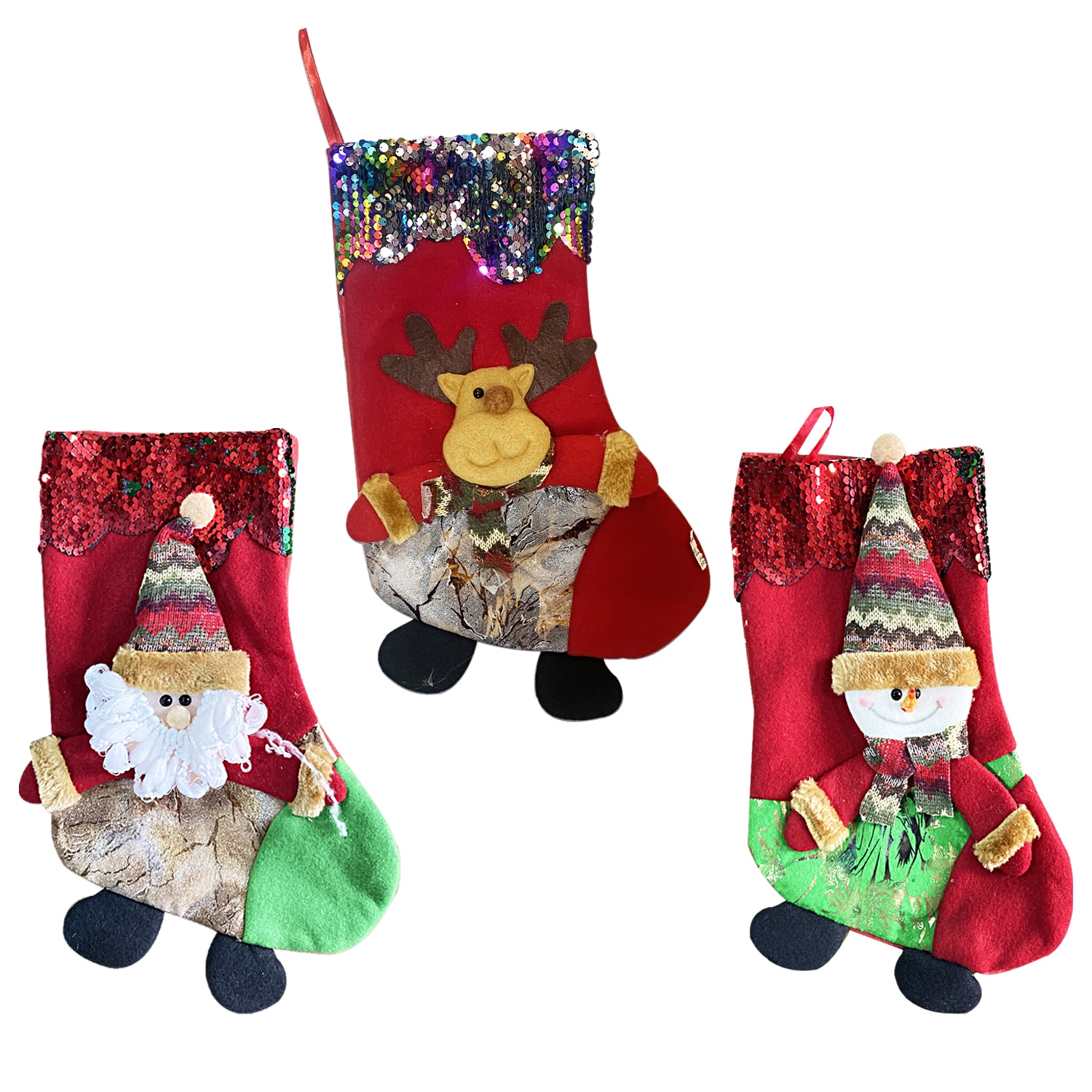 ADORNO BOTA NAVIDEÑA