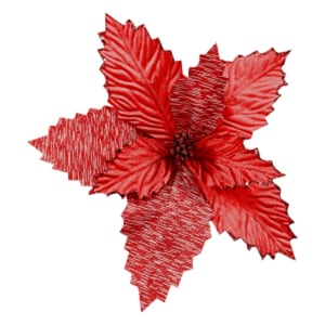 FLOR NAVIDEÑA ROJA((BDJ X144))