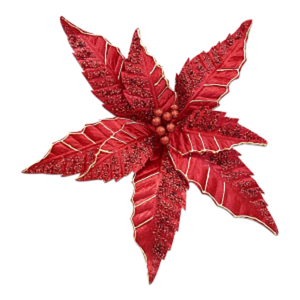 FLOR NAVIDEÑA ROJA  (BDJX72 )