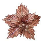 FLOR NAVIDEÑA PALO ROSA 28CM(BDJ X144);