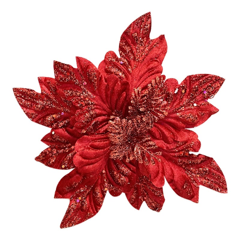 FLOR NAVIDEÑA ROJA((BDJX192))