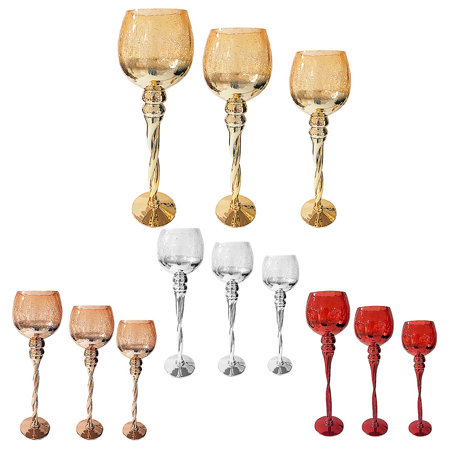 JUEGO DE COPAS NAVIDEÑAS X3