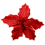 FLOR NAVIDEÑA ROJA 20CM (BJX80)