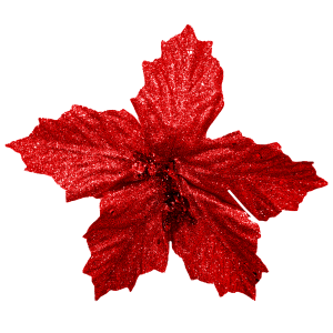 FLOR NAVIDEÑA ROJA 20CM (BJX80)