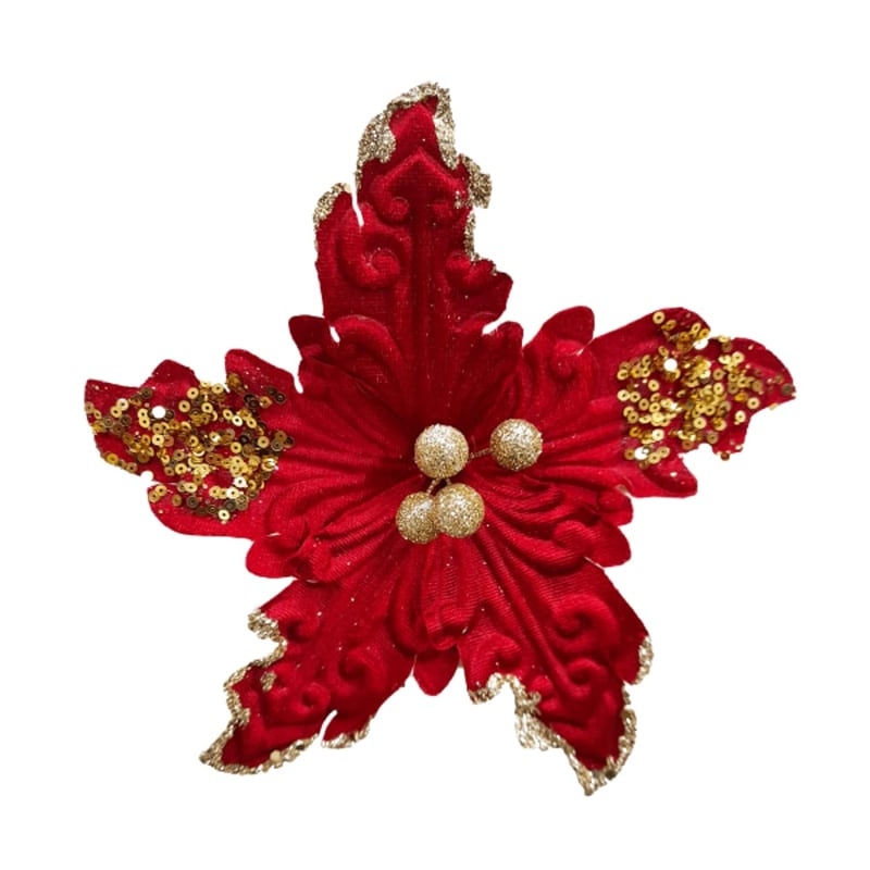 FLOR NAVIDEÑA ROJA(BDJAX120)