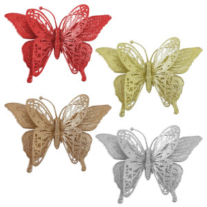 PIN MARIPOSA NAVIDEÑA (PQTX12XCOLOR)