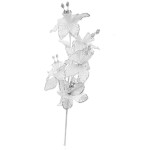 FLOR NAVIDEÑA PLATEADA