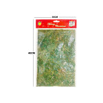 CESPED VERDE PARA PESEBRE 30*40CM (PQTX12)