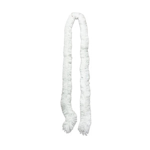 GUIRNALDA NAVIDEÑA BLANCA 12CM*4M