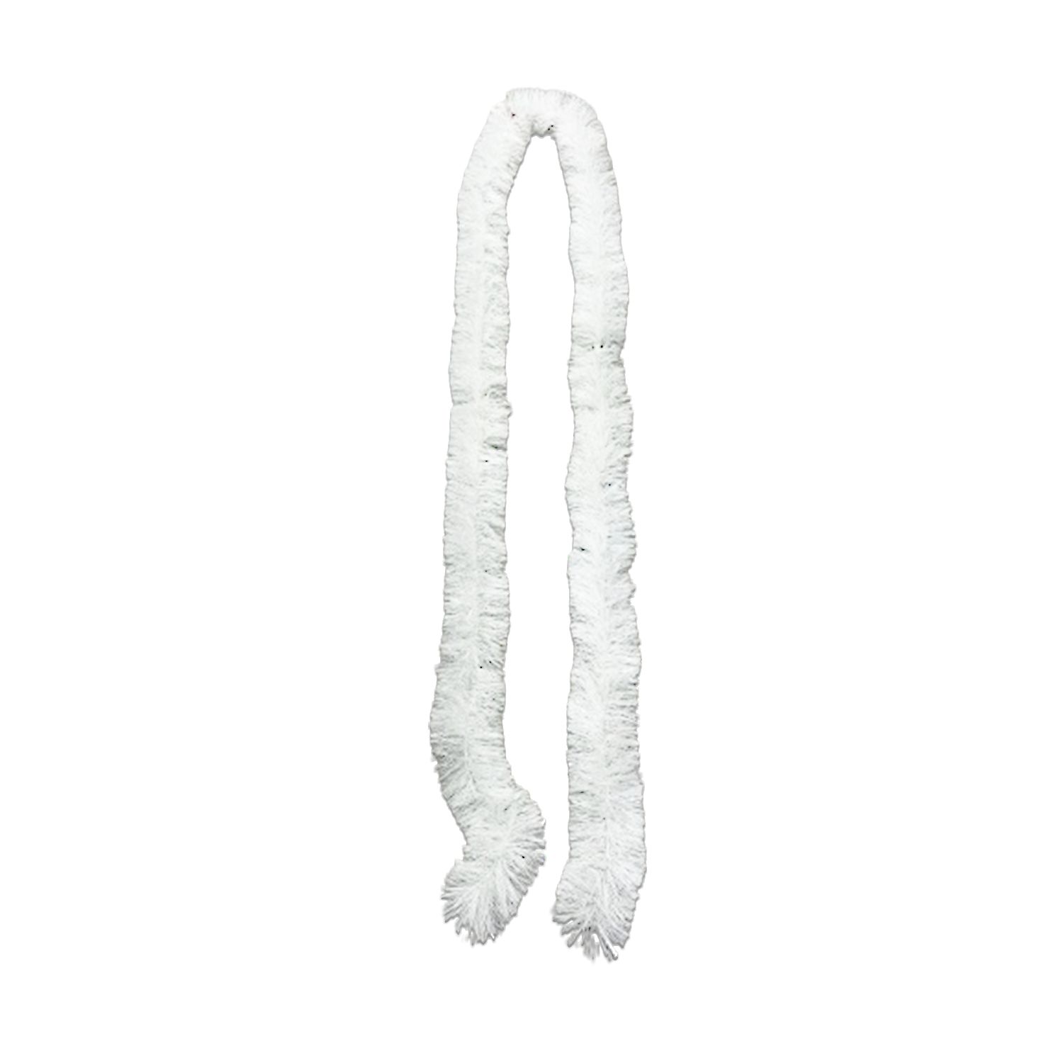 GUIRNALDA NAVIDEÑA BLANCA 12CM*4M