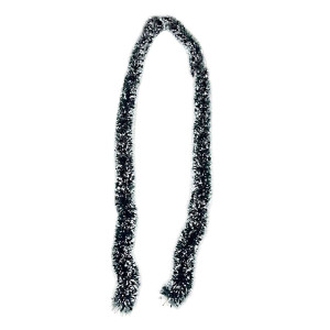 GUIRNALDA VERDE PUNTAS BLANCAS 12CM*4M