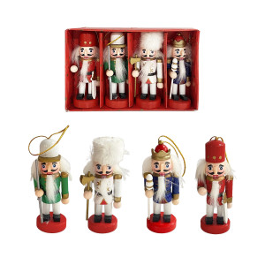 ADORNO CASCANUECES NAVIDEÑO X4